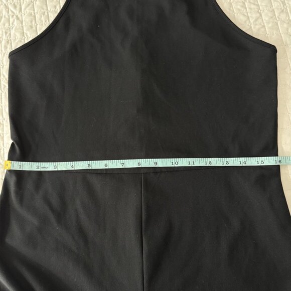 Wild Fable ButterBliss Black High-Neck Sleeveless Biker Romper XL - Picture 9 of 10